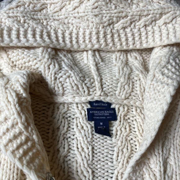 Vintage hand knit American eagle sweater - Picture 3 of 10